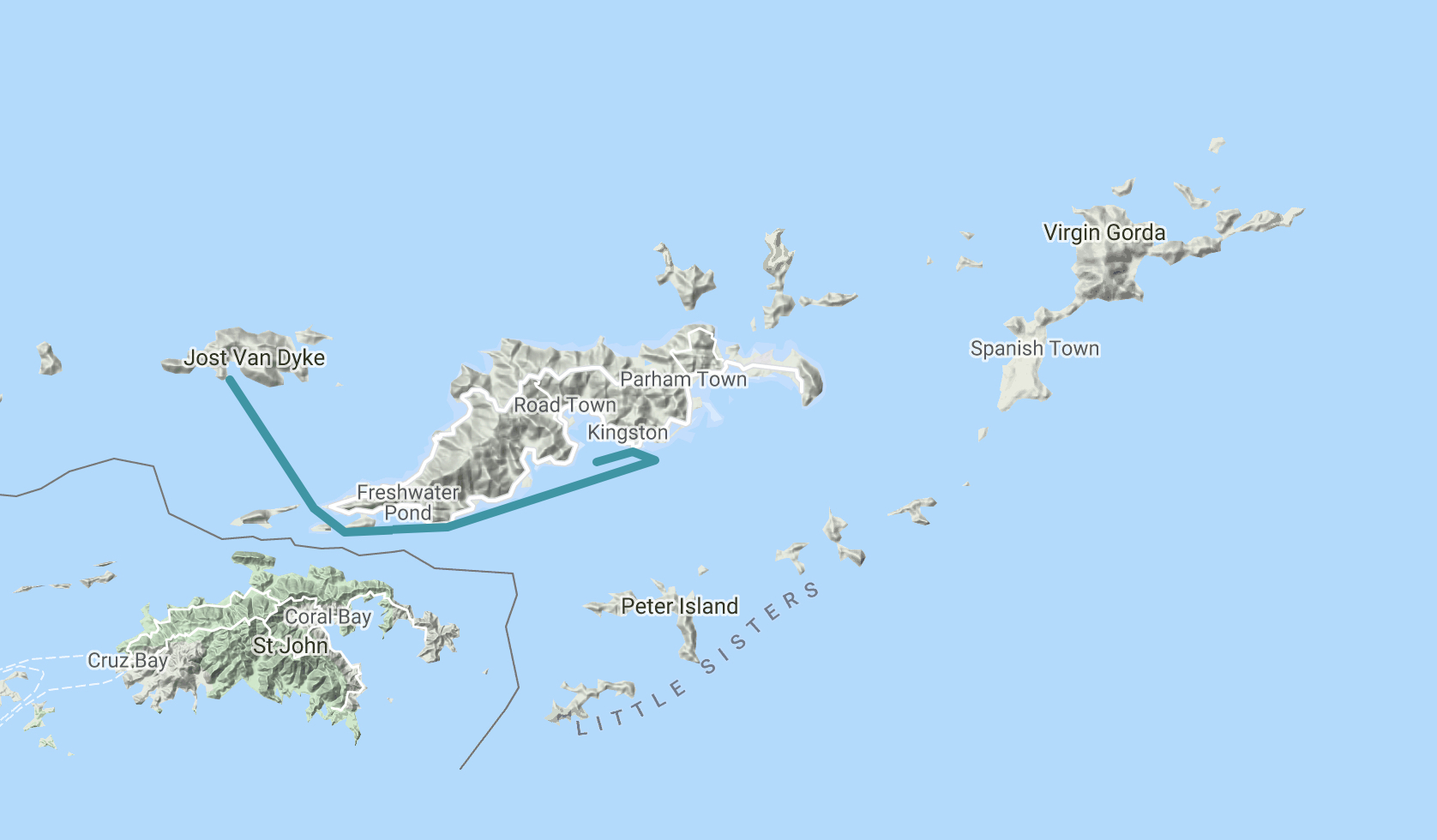 HPYF SAILING Nanny Cay - Jost Van Dyke