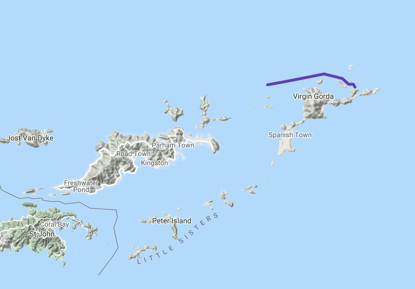HPYF Sailing Spanish Town to SABA Rock