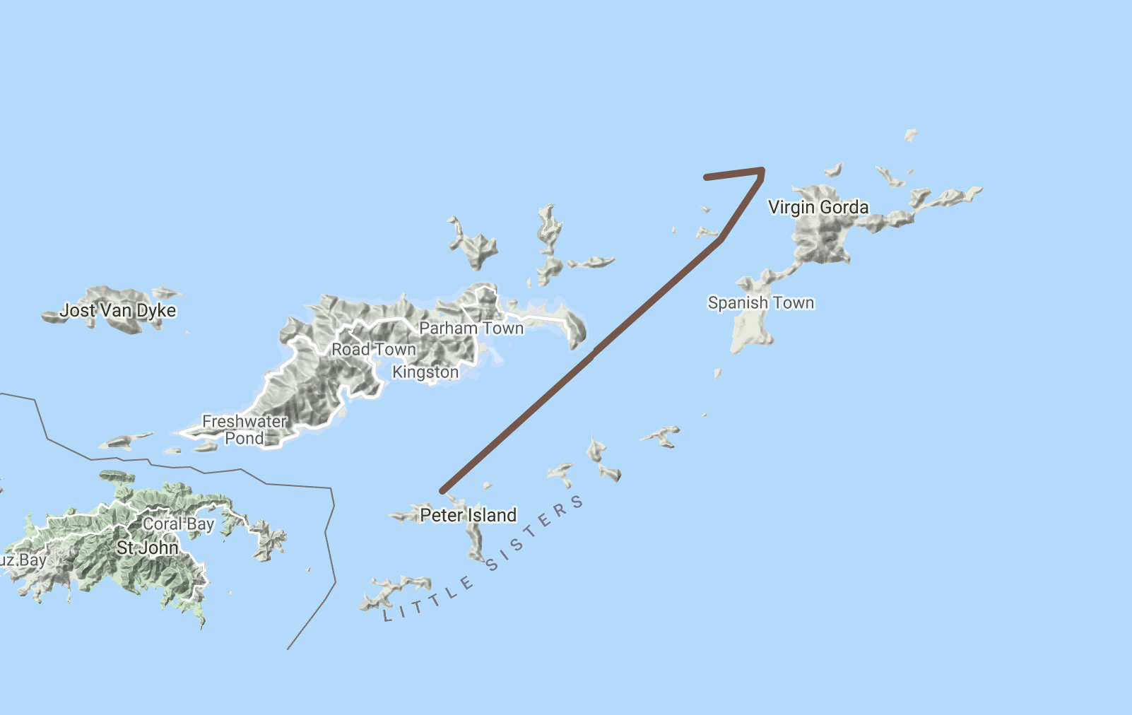 HPYF Sailing Blunder Bay - Peter Island