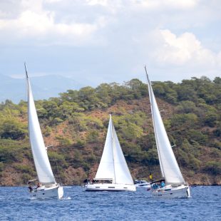 Last day race in Gocek, sailing HPYF