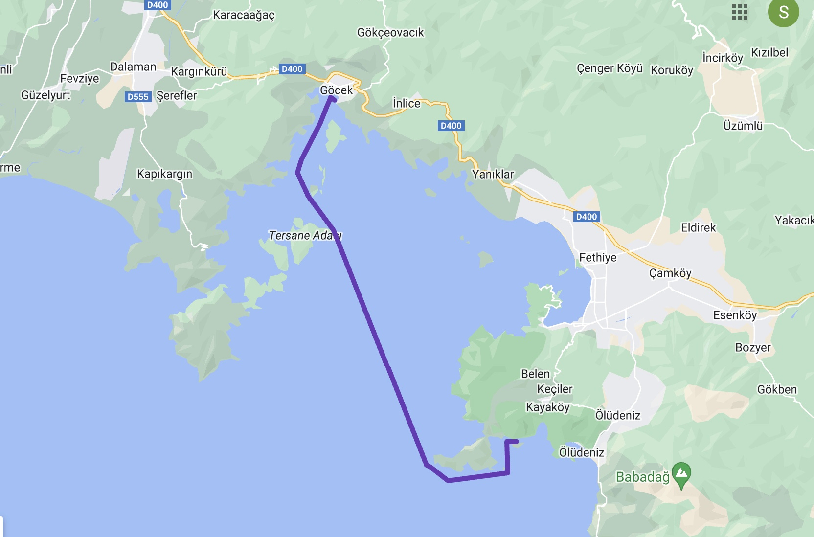 Sailing Gocek to Gemiler Island