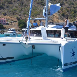 Anchored at Great Harbour, Jost van Dyke