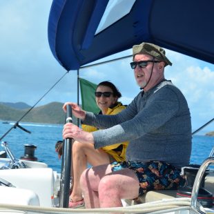 Sailing in the BVI