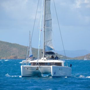 Sailing in the BVI