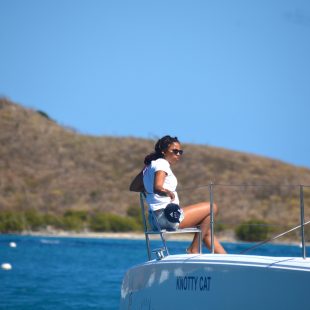 Sailing in the BVI, Caribbean